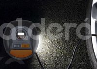 INFLADOR DE LLANTAS PORTATIL OSRAM OTI450 12V 120W (PIEZA), PANTALLA DIGITAL, INFLADO EN: 3.5 MIN, PRESION: 30 PSI/2.41 BAR EN NEUMATICO DE 13", LARGO CABLE ALIMENTACIÓN: 3.0M, MANGERA AIRE: 50CM, FUNCION: LUZ LED, AM368000155, 85864 SYLVANIA