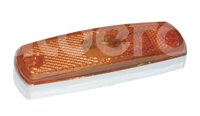 PLAFON LED LATERAL ESQUINA REDONDA FIJO CROMADO AMBAR  1016-3 AF RECORD