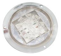 PLAFON LED PLATIVOLO FIJO CROMADO TRANS  1018-3 TF