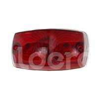PLAFON DOBLE BURBUJA ROJO P-602-R