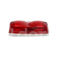 PLAFON DOBLE BURBUJA ROJO P-602-R PETERSON