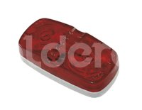 PLAFON DOBLE OPTICA 10 LEDS MOVIMIENTO ROJO 8040R