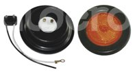 PLAFON SELLADO 2" AMBAR FOCO FIJO 2241A