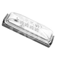 PLAFON SELLADO TOLDO KENWORTH 4 LED DESTELLO MICA CRISTAL 8013DC TRAKTOLAMP