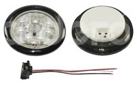 PLAFON SELLADO 4" BLANCO 8 LEDS FLASH NS-TLN0902-W