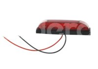 PLAFON SELLADO LINEA LATERAL 6 LEDS ROJO FIJO  JUEGO (2 PIEZAS) NS-BL0806-RN IMPORTACION