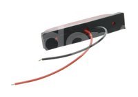 PLAFON SELLADO LINEA LATERAL 6 LEDS ROJO FIJO  JUEGO (2 PIEZAS) NS-BL0806-RN IMPORTACION