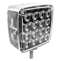 DIRECCIONAL CUADRADO 1 TORNILLO 34 LED SIN MOVIMIE