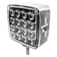 DIRECCIONAL CUADRADO 1 TORNILLO 34 LED SIN MOVIMIE