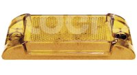 PLAFON RECTANGULAR LATERAL 5 LED AMBAR 8025A