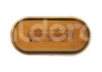 PLAFON LATERAL OVAL 10 LED AMBAR FIJO 2 PIEZAS TK-TLS021A IMPORTACION
