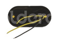 PLAFON LATERAL OVAL 10 LED AMBAR FIJO 2 PIEZAS TK-TLS021A IMPORTACION