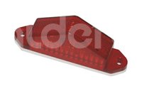 PLAFON LATERAL 3 LEDS ROJO FIJO TK-TLS171R IMPORTACION