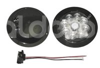 PLAFON SELLADO 4" BLANCO 8 LED FIJO CON ARILLO TK-TL194B IMPORTACION