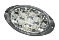PLAFON SELLADO OVAL 7 LEDS REVERSA ROJO TK-TL281R