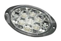PLAFON SELLADO OVAL 7 LEDS REVERSA ROJO TK-TL281R IMPORTACION