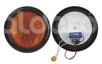 PLAFON SELLADO 4" AMBAR 24 LED FIJO 12V TK-TL341YW IMPORTACION