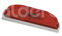 PLAFON FOCO INTERCAMBIABLE LATERAL ROJO 2123R