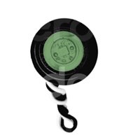 PLAFON SELLADO 3/4 1 LED CON GROMMET VERDE 8061V