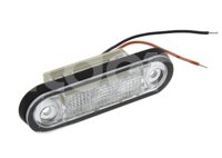 PLAFON LATERAL RECTANGULAR 3LED ROJO 12V 959510307