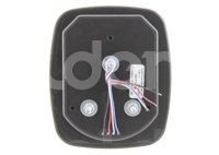 PLAFON TRASERO TIPO JEEP 16 LEDS, ABS NEGRO, FUNCION: ALTA Y BAJA, MICA: 16 OPTICAS, REVERSA: BLANCA FIJO, VOLTAJE: 12/24V, AMPERS: 0.300, MATERIAL: PMMA/ABS, LUMENS: 135, DIMENSIONES: (LARGO: 146MM, ANCHO: 171MM, PROFUNDIDAD: 26MM) TROGRIM: PL-CJ-02 TROGRIM