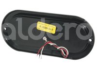 PLAFON OVALADO EXTRA PLANO ROJO 21 LED ALTA/BAJA PL-169BN-04 PETERSON