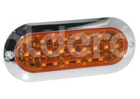 PLAFON OVALADO EXTRA PLANO AMBAR 21LED ALTA/BAJA P