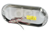 PLAFON OVALADO EXTRA PLANO AMBAR 21LED ALTA/BAJA PL-169CR-04 PETERSON