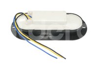 PLAFON SELLADO OVAL 26 LED AMBAR EN-PL026-A IMPORTACION