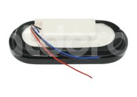 PLAFON SELLADO OVAL 35 LED FLECHA ROJO EN-PL035-R IMPORTACION