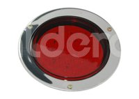 PLAFON 4" 44 LED ROJO FLECHA MOVIMIENTO CROMO&nbsp;EN-P