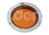 PLAFON 4" 44 LED AMBAR FLECHA MOVIMIENTO CROMO&nbsp;EN-