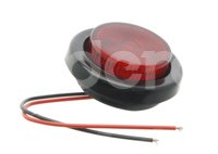 PLAFON SELLADO 2" ROJO 6LED PLASTICO EN-PL206PR IMPORTACION
