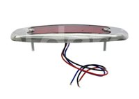 PLAFON LATERAL OVAL 12 LEDS ROJO  ALTA -HIGH (H) Y BAJA (LOW) 2 PIEZAS EN-PL044R IMPORTACION