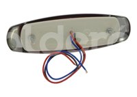 PLAFON LATERAL OVAL 12 LEDS ROJO  ALTA -HIGH (H) Y BAJA (LOW) 2 PIEZAS EN-PL044R IMPORTACION