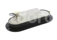 PLAFON LATERAL OVAL 25 LEDS (18 LEDS LATERALES - 7 LEDS CENTRALES) AMBAR, 2 CAMBIOS: 25 LEDS TODOS O SOLO 18 LEDS LATERAL EN-PL034A TUNIX