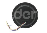PLAFON SELLADO 4" 24LEDS 5 CABLES,4 FUNCIONES AMBAR Y ROJO FUNCIONES: BAJA, ALTA (15 LEDS ROJOS CIRCUNFERENCIA), CIRCULO DE ADENTRO HACIA AFUERA (AMBAR Y ROJO),  LUZ FIJA AMBAR AL CENTRO. EN-C24AR. IMPORTACION