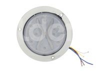 PLAFON SELLADO 4" 8LEDS 5 CABLES,4 FUNCIONES BLANCO CROMADO EN-C22B IMPORTACION
