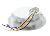 PLAFON SELLADO 4" 8LEDS 5 CABLES,4 FUNCIONES BLANCO CROMADO EN-C22B IMPORTACION