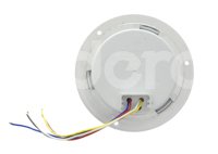 PLAFON SELLADO 4" 8LEDS 5 CABLES,4 FUNCIONES BLANCO CROMADO EN-C22B IMPORTACION