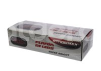 PLAFON SELLADO OVAL 8LEDS 5 CABLES,4 FUNCIONES AMBAR CROMADO EN-C32A IMPORTACION