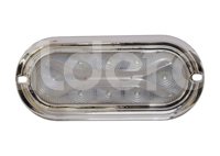 PLAFON SELLADO OVAL 8LEDS 5 CABLES,4 FUNCIONES BLANCO CROMADO EN-C32B IMPORTACION