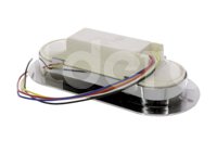 PLAFON SELLADO OVAL 8LEDS 5 CABLES,4 FUNCIONES BLANCO CROMADO EN-C32B IMPORTACION