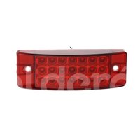PLAFON LATERAL RECTANGULAR 21 LEDS ROJO H/L 1 PIEZA, CON STROBO PLA65091/RD-NHY IMPORTACION