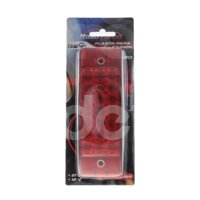 PLAFON LATERAL RECTANGULAR 21 LEDS ROJO H/L 1 PIEZA, CON STROBO PLA65091/RD-NHY IMPORTACION
