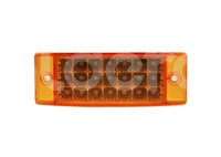 PLAFON LATERAL RECTANGULAR 21LED AMBAR H/L JUEGO (2 PIEZAS) PLA65091/AMSA IMPORTACION