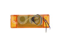 PLAFON LATERAL RECTANGULAR 21LED AMBAR H/L JUEGO (2 PIEZAS) PLA65091/AMSA IMPORTACION
