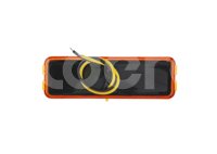 PLAFON LATERAL 4 LEDS AMBAR FIJO 2 PIEZAS TK-TLS141A IMPORTACION