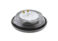 PLAFON SELLADO REDONDO 2 1/2" AMBAR, BASE HULE (GROMMET), 6 LEDS SIN MOVIMIENTO, MICA RAYADA, MATERIAL: PMMA/ABS, VOLTAJE 12/24V, AMPERS: 0.120, LUMENS: 53 FMVSS: P2/P3, DIMENSIONES: (DIAMETRO: 94MM, PROFUNDIDAD: 23.5MM) TROGRIM: PL-242HU-SM-A TROGRIM
