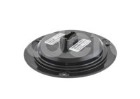 PLAFON SELLADO REDONDO 4" BLANCO, ABS NEGRO, 9 LEDS OPTICOS SIN MOVIMIENTO, VOLTAJE: 12V, AMALIGHTS, TROGRIM: PA-4BN-9SM-B TROGRIM